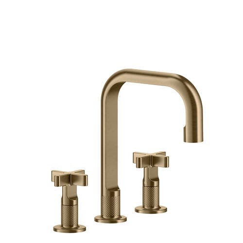 Einhebelmischer für Waschtisch - AREA PRO - GESSI SPA - Aufsatz / Metall / für Badezimmer