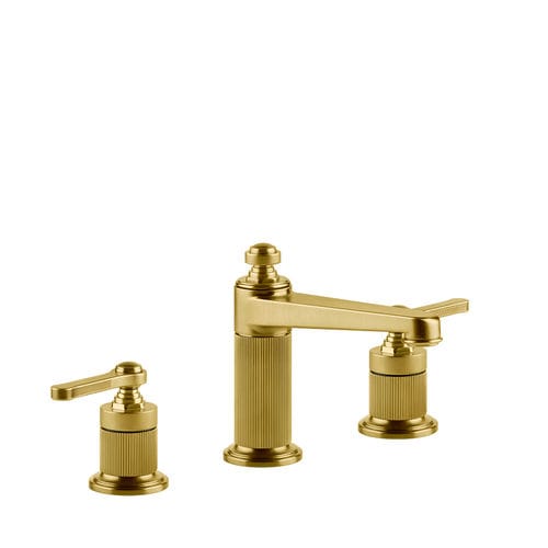 Einhebelmischer für Waschbecken - AREA PRO - GESSI SPA - Aufsatz / Metall / für Badezimmer