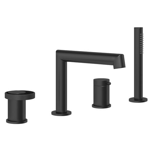 Einhebelmischer für Waschtisch - AREA PRO - GESSI SPA - Aufsatz / Metall / für Badezimmer