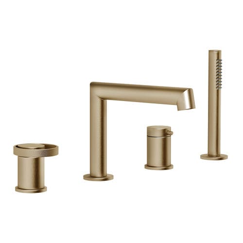 Einhebelmischer für Waschtisch - AREA PRO - GESSI SPA - Aufsatz / Metall / für Badezimmer