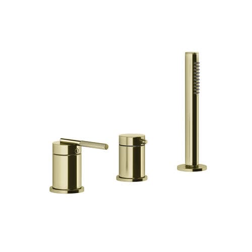 Einhebelmischer für Waschtisch - AREA PRO - GESSI SPA - Einbau / Metall / für den Innenraum