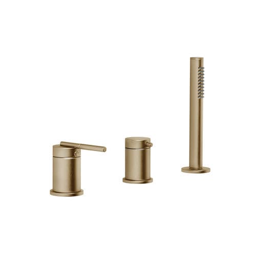 Einhebelmischer für Waschtisch - AREA PRO - GESSI SPA - Einbau / Metall / für den Innenraum