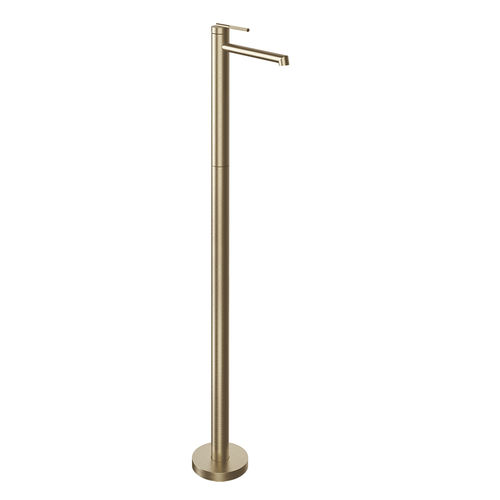 Metall-Duschsäule - AREA PRO - GESSI SPA - Chromoberfläche / weiß / Bronze-Look