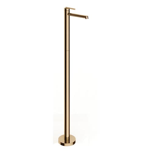Metall-Duschsäule - AREA PRO - GESSI SPA - Chromoberfläche / weiß / Bronze-Look