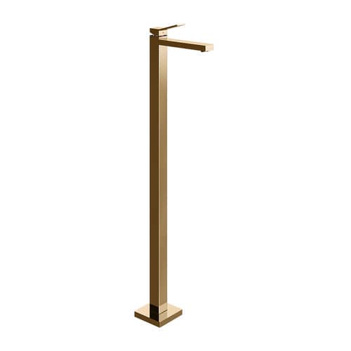 Einhebelmischer für Waschtisch - AREA PRO - GESSI SPA - bodenstehend / Metall / für Badezimmer