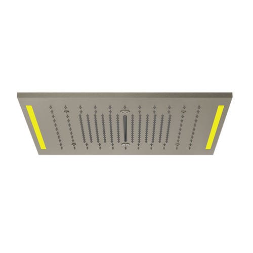 Duschkopf für Deckeneinbau - AREA PRO - GESSI SPA - rechteckig / für Büro / für Hotels
