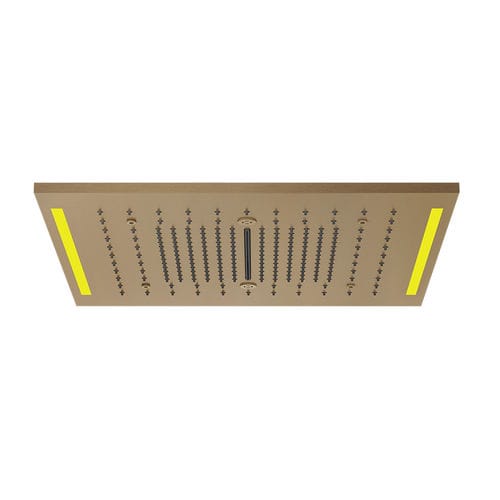 Duschkopf für Deckeneinbau - 57977 - GESSI SPA - rechteckig / für Büro / für Hotels