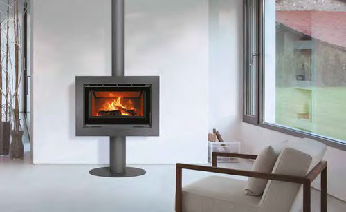 Holz-Kaminofen - RC-100 PLUS  - Carbel - 6 kW / 10 kW...20 kW / wandmontiert