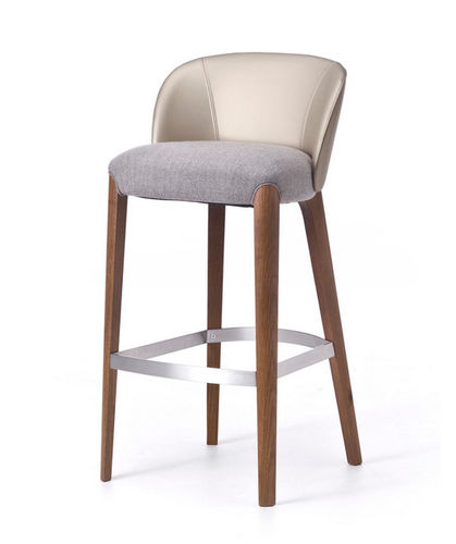 Moderner Barstuhl - BELLEVUE - Very Wood - für den Innenraum / Holz / Polster