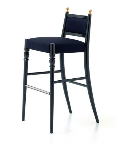 Klassischer Barstuhl - CENTURY  - Very Wood - Holz / Polster / für Privatgebrauch