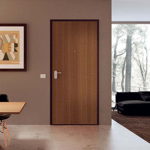 Eingangstür - Argo - Di.Bi. Porte Blindate - galvanisiertem Stahl / einflügelig / modern