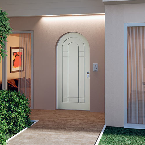 Rundbogentür - 884 - Di.Bi. Porte Blindate - Eingang / Stahlblech / galvanisiertem Stahl