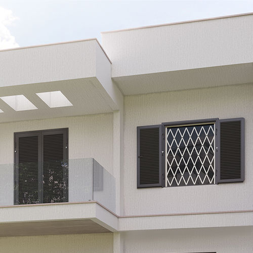 Einflügeliger Fensterladen - Vesta - Di.Bi. Porte Blindate - galvanisiertem Stahl / lackiert / für Fenstertür