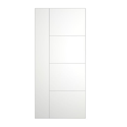 Aluminium-Türdekoration - XE - Di.Bi. Porte Blindate - Polymer / MDF