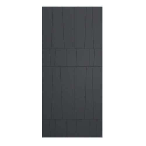 Aluminium-Türdekoration - XM - Di.Bi. Porte Blindate - Polymer / MDF