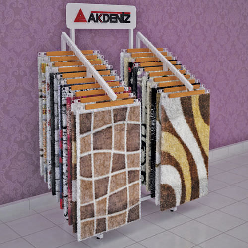 Metall-Teppichständer - AK 301 - AKDENIZ Display Systems - für Einzelhandel