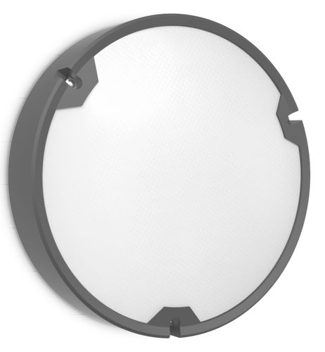 Moderne Wandleuchte - KBHC7-TGRY - kosnic - für Außenbereich / Aluminium / rund