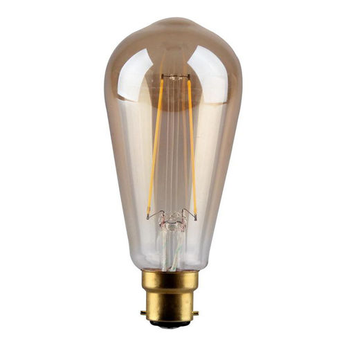 LED-Glühbirne - KFLM02ST64/B22-GLD-N27-K - kosnic