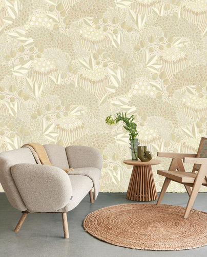 Moderne Tapete - SOLANGE - Eijffinger - Vinyl / Naturmotiv / Panorama