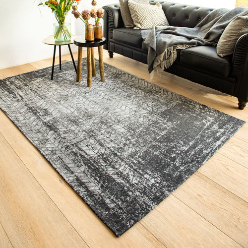 Moderner Teppich - HARLEM CONTRAST - Louis De Poortere - Motiv / Polyester / aus Vinylgewebe