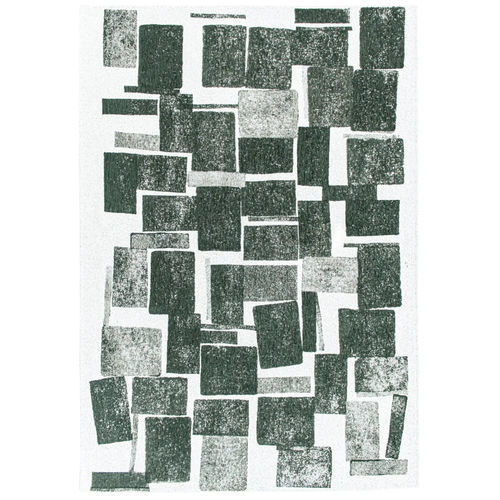 Moderner Teppich - SYCAMORE - Louis De Poortere - mit geometrischen Motiven / Polyester / aus Vinylgewebe