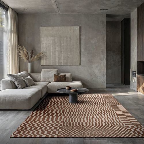 Moderner Teppich - KSAR 9653 - Louis De Poortere - Motiv / Recyclingkunststoff / aus Vinylgewebe