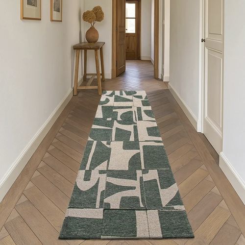 Moderner Teppich - SEA SPRAY - Louis De Poortere - Motiv / Polyester / aus Vinylgewebe