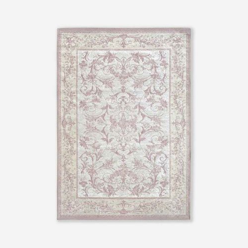 Vintage-Teppich - BRUSSELS - BLUSH 6009 - Louis De Poortere - Arabesken / Recyclingkunststoff / Wolle
