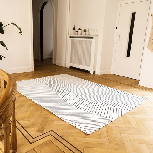 Moderner Teppich - SAN ANDREAS - Louis De Poortere - geometrisches Muster / Polyester / aus recyceltem PET