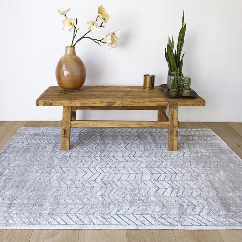 Moderner Teppich - MAD MEN  - Louis De Poortere - mit geometrischen Motiven / Polyester / Recyclingkunststoff