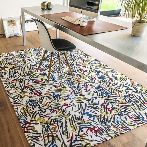 Moderner Teppich - STREET GRAPH 9144  - Louis De Poortere - Kunstdruck / Polyester / rund