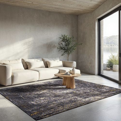 Moderner Teppich - BROADWAY GLITTER 8422 - Louis De Poortere - Motiv / Recyclingkunststoff / Polyester