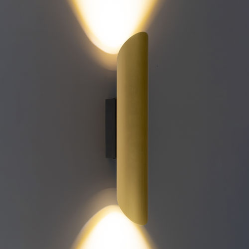 Moderne Wandleuchte - BENO-IT - LED LAB - für den Innenraum / Aluminium / Messing