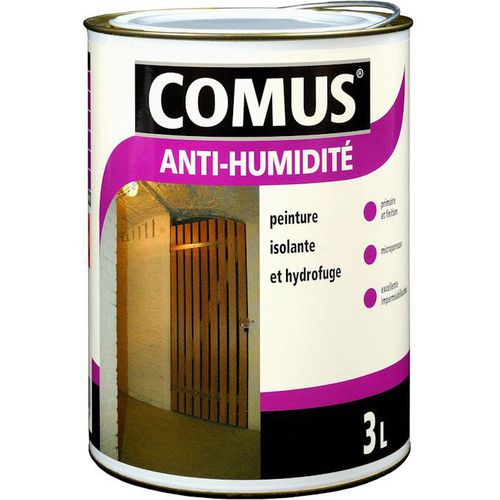 Schutzfarbe - ANTI-HUMIDITY - Comus - Grundierung / für Außenbereich / Innenbereich