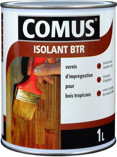 Lack zur Kaltimprägnierung - B.T.R  - Comus - isolierend / für Holz / satiniert