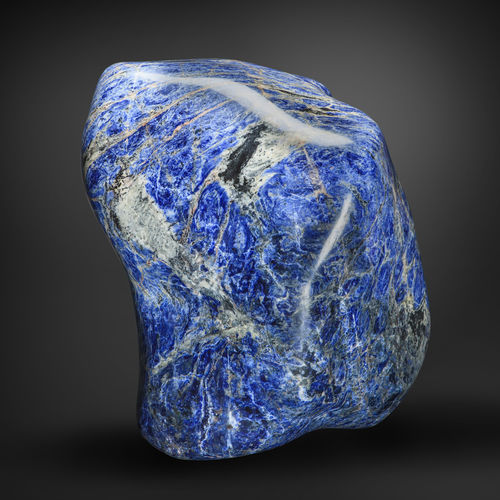 Natursteinskulptur - GUIDERO_SODALITE_GEMSTONE_SOD2_155kg - GUIDERO Holland BV