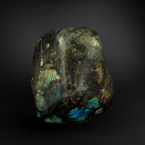 Natursteinskulptur - GUIDERO_LABRADORITE_GEMSTONE_LAB35_14kg - GUIDERO Holland BV