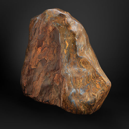 Natursteinskulptur - GUIDERO_MATRIX_GEMSTONE_GM7_192kg - GUIDERO Holland BV