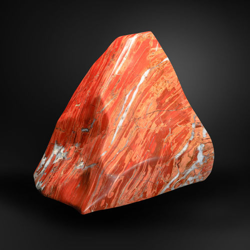 Natursteinskulptur - GUIDERO_RED_JASPER_GEMSTONE_RSJ23_108kg - GUIDERO Holland BV