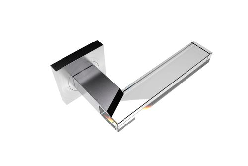 Griff für Glastür - EDGE R SS SATIN - GUIDERO Holland BV - Kristall / modern