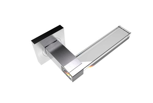Griff für Glastür - MARQUEE R SS SATIN - GUIDERO Holland BV - Kristall / modern