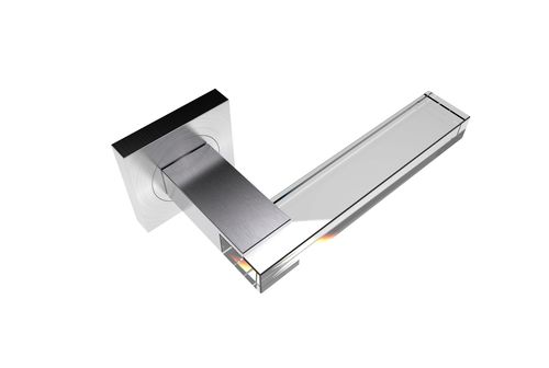 Griff für Glastür - STUDIO R SS SATIN - GUIDERO Holland BV - Kristall / modern