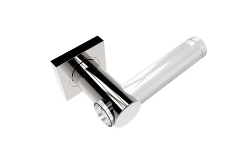 Griff für Glastür - NOA R SS SATIN - GUIDERO Holland BV - Kristall / modern