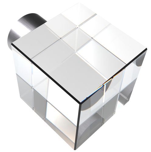 Moderner Türknopf - GUIDERO_CRYSTAL-FURNITURE_KNOB_PULL_SQUARE - GUIDERO Holland BV - Kristall