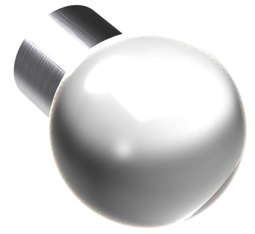 Moderner Türknopf - GUIDERO_CRYSTAL-FURNITURE_KNOB_GLOBE_SPHERE - GUIDERO Holland BV - Kristall
