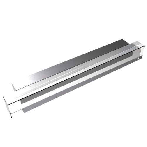 Edelstahl-Möbelgriff - PULL SQUARE 110 - GUIDERO Holland BV - Kristall / poliert