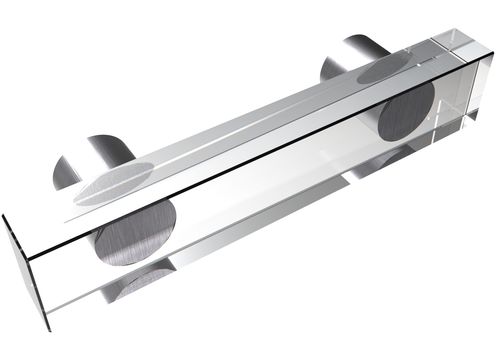 Kristall-Möbelgriff - SQUARE 130 - GUIDERO Holland BV