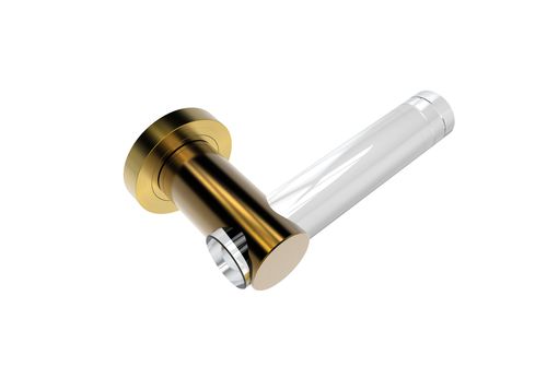 Griff für Glastür - GOLD SATIN - GUIDERO Holland BV - Kristall / modern / Goldoptik