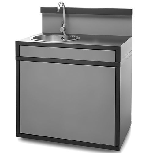 Stahl-Spülbeckenunterschrank - SEAF - Forge Adour - für Garten / für Privatgebrauch