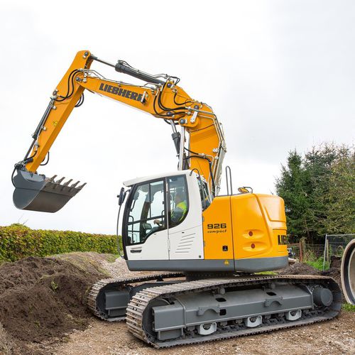 Mittelgroßer Bagger - R 926 COMPACT LITRONIC - Liebherr  - auf Raupen / kompakt / für Baustelle